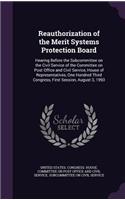 Reauthorization of the Merit Systems Protection Board: Hearing Before the Subcommittee on the Civil Service of the Committee on Post Office and Civil Service, House of Representatives, One Hundred Third 