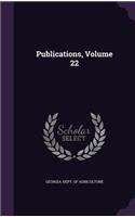 Publications, Volume 22