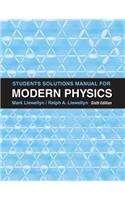 Student Solutons Manual for Modern Physics