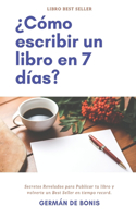 ¿Cómo escribir un libro en 7 días?
