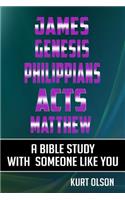 James, Genesis, Philippians, Acts, Matthew