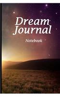 Dream Journal Notebook: Desert Night Sky, Lined Journal, 6 X 9, 150 Pages to Write and Draw, Dream Interpretation