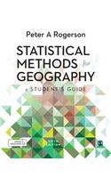 Statistical Methods for Geography