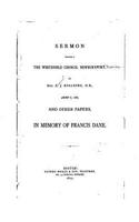 Sermon Preached in the Whitefield Church, Newburyport, by REV S.J. Spalding