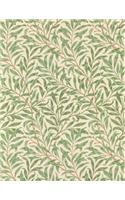 Willow Bough, William Morris. Ruled Journal