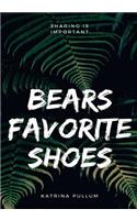 Bears favorite shoes