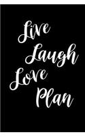 2020 Daily Planner Inspirational Live Laugh Love Plan 388 Pages: 2020 Planners Calendars Organizers Datebooks Appointment Books Agendas