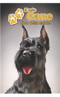 Il mio cane Libro della salute: Schnauzer Gigante - 109 Pagine - Dimensioni 15cm x 23cm A5 - Quaderno da compilare per le vaccinazioni, visite veterinarie, diario eccetera per i pr