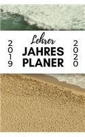 Lehrer Jahres Planer 2019 2020