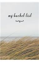 My Bucket List