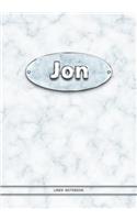 Jon - Lined Notebook