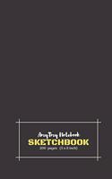 AmyTmy Notebook - Sketchbook - 200 pages - 5 x 8 inch - Matte Cover