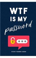 WTF is my Password - Internet Password Logbook -