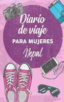 Diario De Viaje Para Mujeres Nepal: 6x9 Diario de viaje I Libreta para listas de tareas I Regalo perfecto para tus vacaciones en Nepal