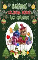 Christmas Coloring Books And Crayons