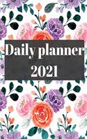 2021 Daily Planner: 12 Month Organizer, Agenda for 365 Days