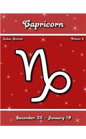 Capricorn Zodiac Journal - Volume 5