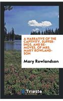 A Narrative of the Captivity, Sufferings, and Removes, of Mrs. Mary Rowlandson