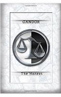 Candor - The Honest - Divergent Lined Journal Notebook: Divergent Lined Journal A4 Notebook, for School, Home, or Work, 150 Pages, 6 X 9 (15.24 X 22.86 CM), Durable Soft Cover