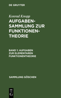 Aufgaben Zur Elementaren Funktionentheorie