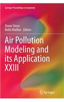 Air Pollution Modeling and Its Application XXIII