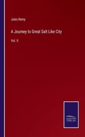 Journey to Great Salt Like City