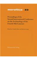 Proceedings of the Second International Conference on the Archaeology of the Fourth Nile Cataract