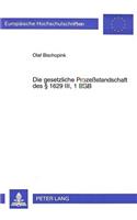 Die Gesetzliche Prozeßstandschaft § 1629 III, 1 Bgb