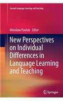 New Perspectives on Individual Differences in Language Learning and Teaching