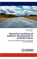 Numerical modeling of bedform development in turbulent flows