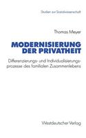 Modernisierung Der Privatheit