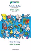 BABADADA, Australian English - British English, visual dictionary - visual dictionary: Australian English - British English, visual dictionary