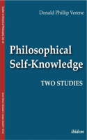 Philosophical Self-Knowledge