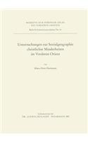Untersuchungen Zur Sozialgeographie Christlicher Minderheiten Im Vorderen Orient