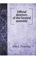 Official directory of the General assembly