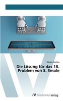 Die Lösung für das 18. Problem von S. Smale