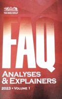 FAQ Analyses and Explainers 2023 Vol. 1