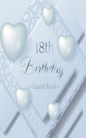 18th Birthday Guest Book