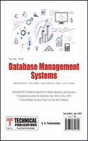 Database Management Systems for BE Anna University R21CBCS (IV - CSE / IT / CS&BS - CS3492)