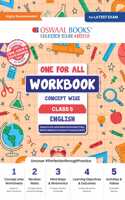 Oswaal One For All Workbook | Concept Wise Class-5 English Book | For Latest Exam