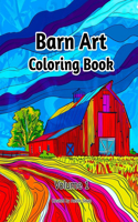 Barn Art Coloring Book