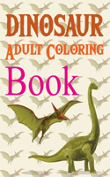 Dinosaur Adult Coloring Book