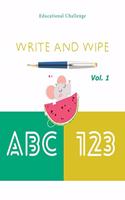 Write and Wipe ABC 123