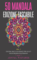 50 Mandala da Colorare - Edizione Tascabile VOL. 1