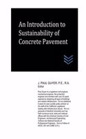 An Introduction to Sustainability of Concrete Pavement