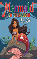 Mermaid Coloring Book for Kids Ages 4-8