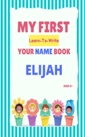 My First Learn-To-Write Your Name Book