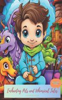 Enchanting Pets and Whimsical Tales Coloring Book