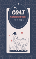 Goat Coloring Book For Kids