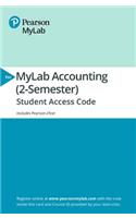 Mylab Accounting with Pearson Etext -- Access Card -- For Horngren's Financial & Managerial Accounting